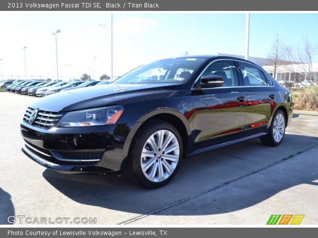 2013 Volkswagen Passat TDI SE in Black