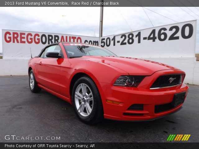 2013 Ford Mustang V6 Convertible in Race Red