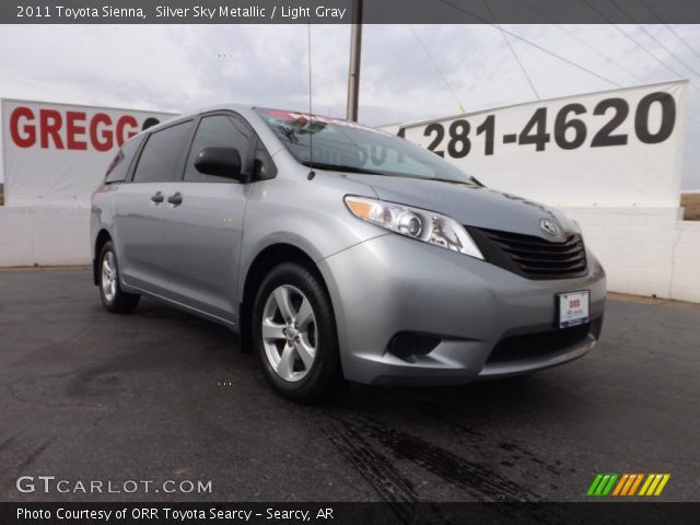 2011 Toyota Sienna  in Silver Sky Metallic