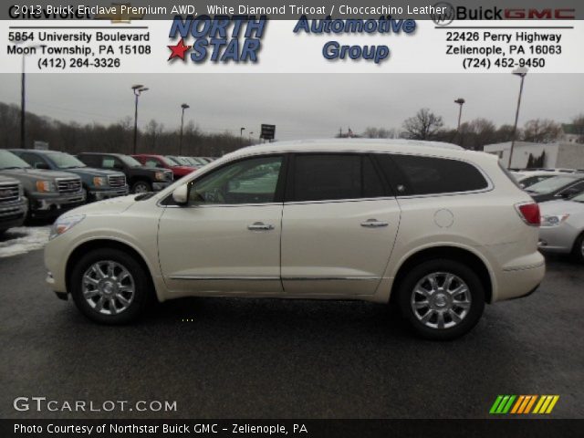 2013 Buick Enclave Premium AWD in White Diamond Tricoat