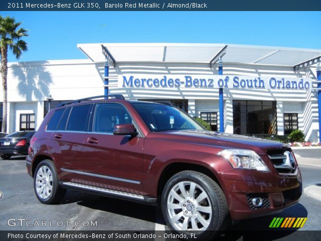 2011 Mercedes-Benz GLK 350 in Barolo Red Metallic