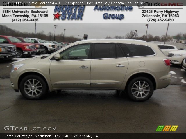 2013 Buick Enclave Leather AWD in Champagne Silver Metallic