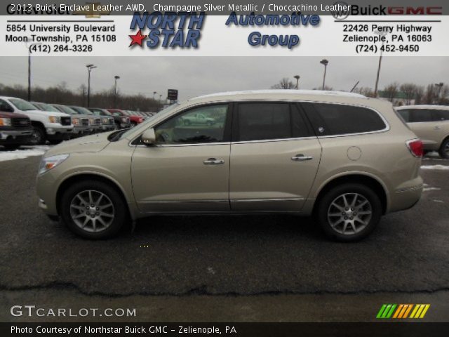 2013 Buick Enclave Leather AWD in Champagne Silver Metallic