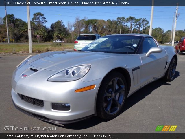 2012 Chevrolet Corvette Grand Sport Coupe in Blade Silver Metallic