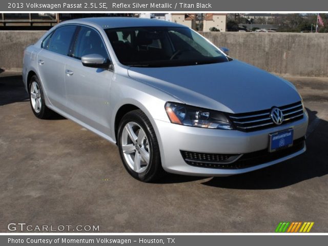 2013 Volkswagen Passat 2.5L SE in Reflex Silver Metallic