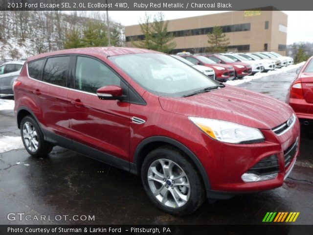 2013 Ford Escape SEL 2.0L EcoBoost 4WD in Ruby Red Metallic