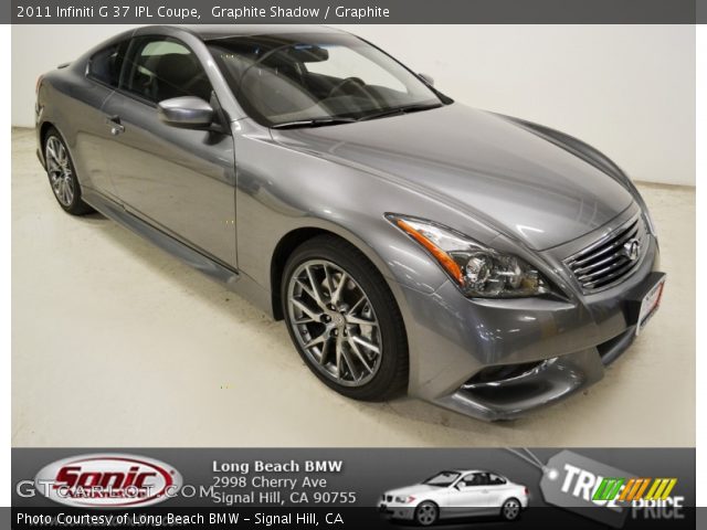2011 Infiniti G 37 IPL Coupe in Graphite Shadow