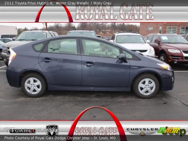 2011 Toyota Prius Hybrid III in Winter Gray Metallic