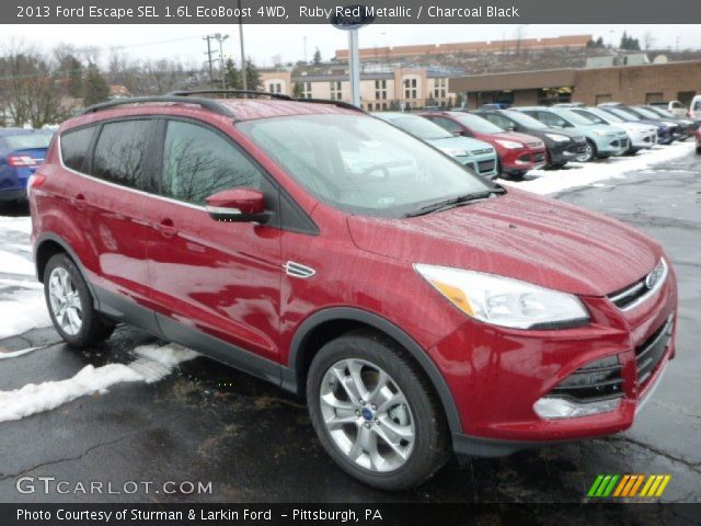 2013 Ford Escape SEL 1.6L EcoBoost 4WD in Ruby Red Metallic