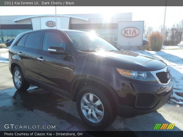 2011 Kia Sorento LX in Dark Cherry