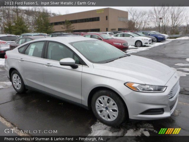 2013 Ford Fusion S in Ingot Silver Metallic