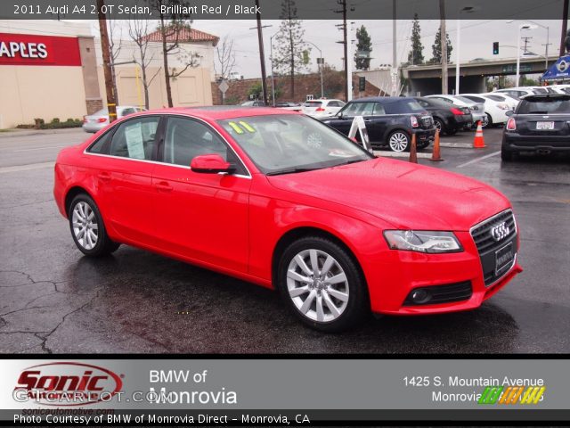 2011 Audi A4 2.0T Sedan in Brilliant Red