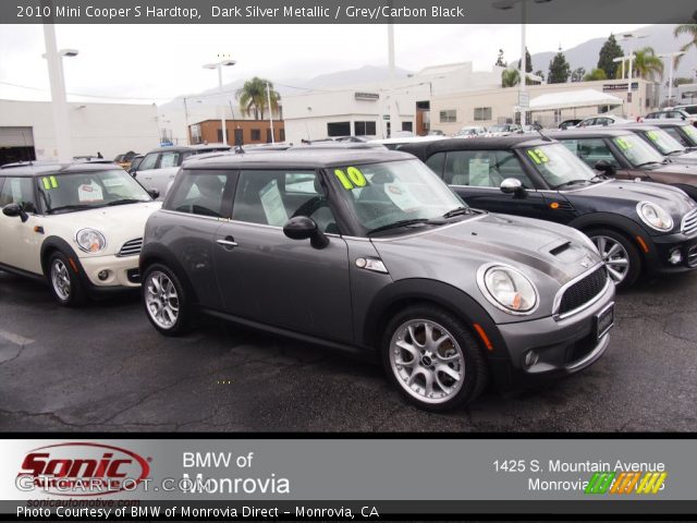 2010 Mini Cooper S Hardtop in Dark Silver Metallic