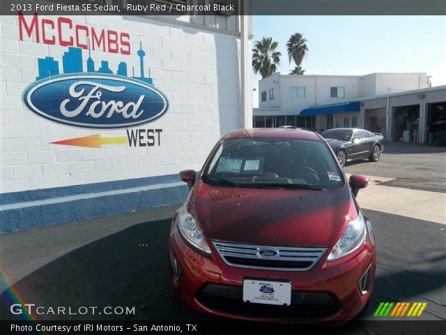 2013 Ford Fiesta SE Sedan in Ruby Red