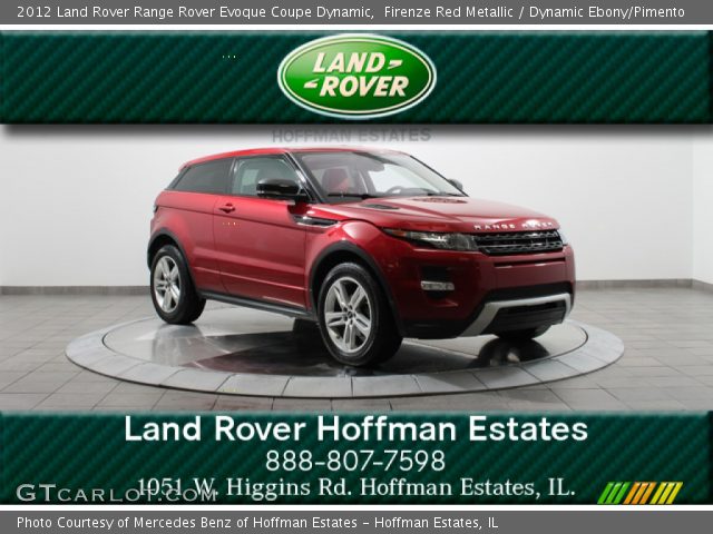 2012 Land Rover Range Rover Evoque Coupe Dynamic in Firenze Red Metallic