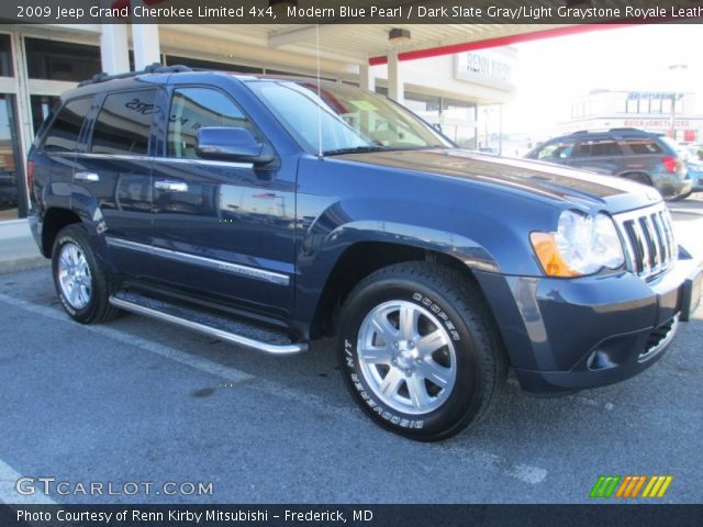 2009 Jeep Grand Cherokee Limited 4x4 in Modern Blue Pearl