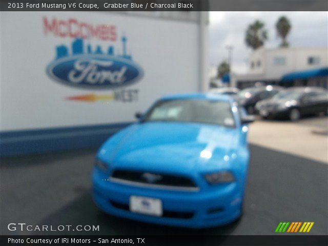 2013 Ford Mustang V6 Coupe in Grabber Blue