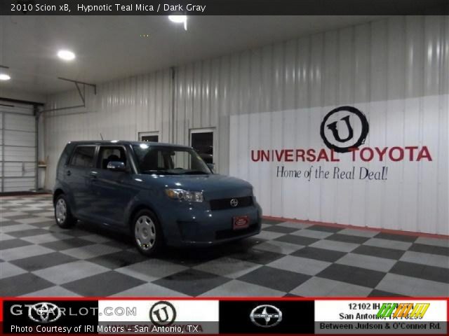 2010 Scion xB  in Hypnotic Teal Mica