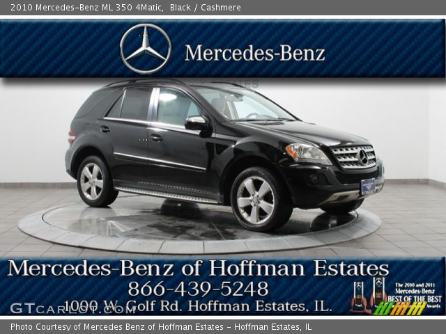2010 Mercedes-Benz ML 350 4Matic in Black