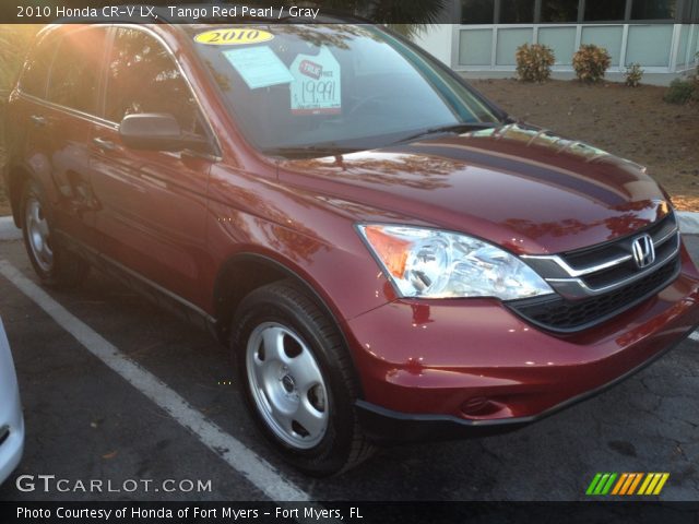 2010 Honda CR-V LX in Tango Red Pearl
