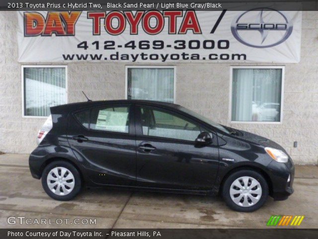 2013 Toyota Prius c Hybrid Two in Black Sand Pearl