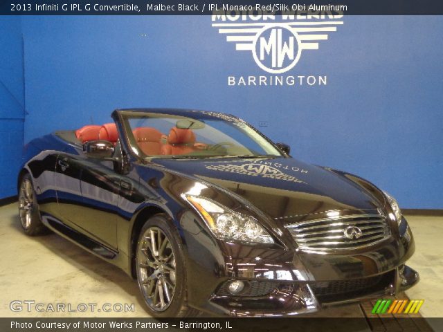 2013 Infiniti G IPL G Convertible in Malbec Black