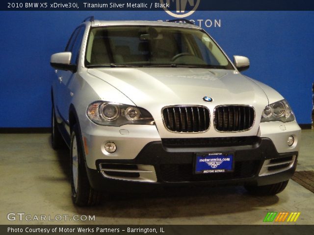 2010 BMW X5 xDrive30i in Titanium Silver Metallic