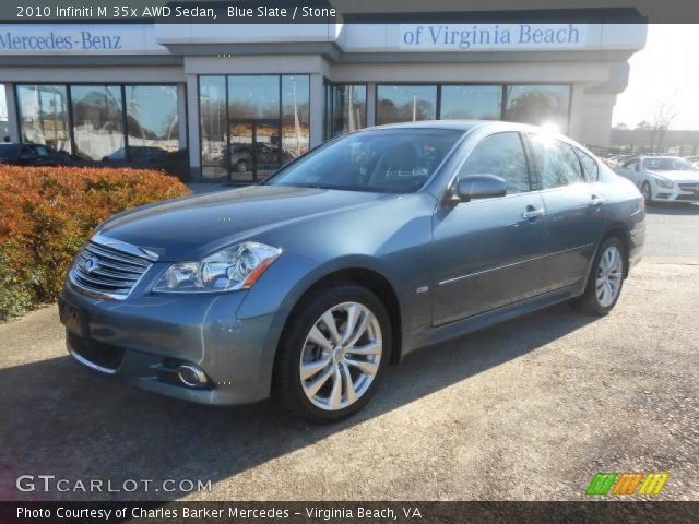 2010 Infiniti M 35x AWD Sedan in Blue Slate