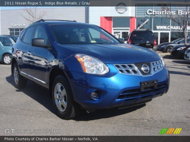 2011 Nissan Rogue S in Indigo Blue Metallic