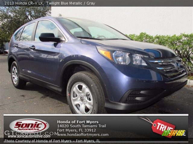 2013 Honda CR-V LX in Twilight Blue Metallic