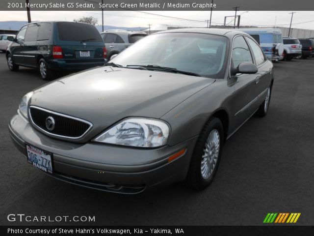 2001 Mercury Sable GS Sedan in Spruce Green Metallic