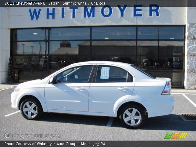 2011 Chevrolet Aveo LT Sedan in Summit White