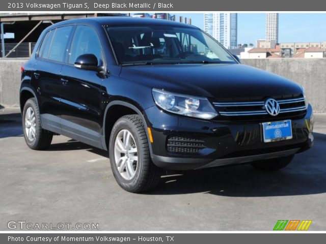 2013 Volkswagen Tiguan S in Deep Black Metallic