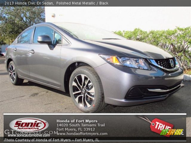 2013 Honda Civic EX Sedan in Polished Metal Metallic