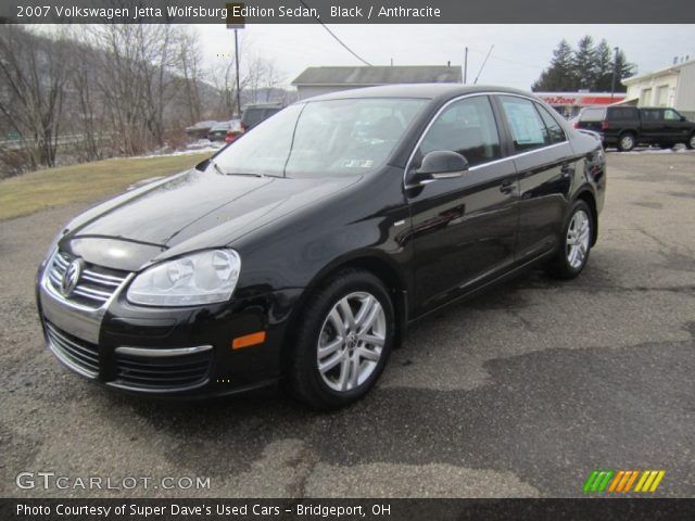 2007 Volkswagen Jetta Wolfsburg Edition Sedan in Black