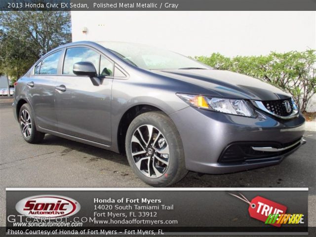 2013 Honda Civic EX Sedan in Polished Metal Metallic