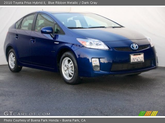 2010 Toyota Prius Hybrid II in Blue Ribbon Metallic