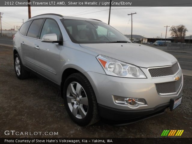 2012 Chevrolet Traverse LTZ AWD in Silver Ice Metallic