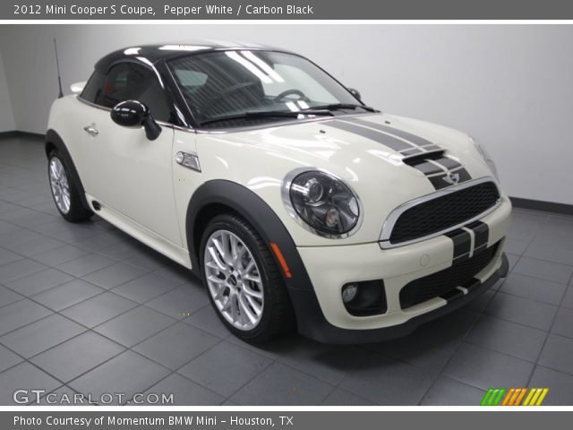 2012 Mini Cooper S Coupe in Pepper White