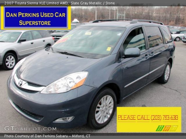 2007 Toyota Sienna XLE Limited AWD in Slate Gray Metallic