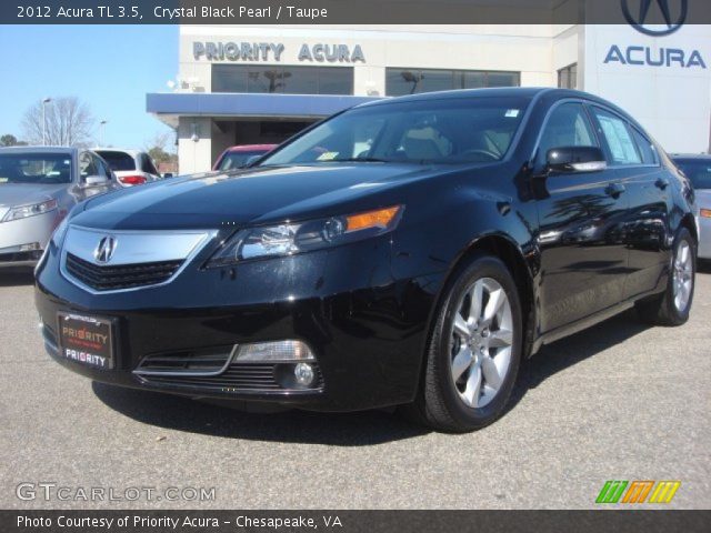 2012 Acura TL 3.5 in Crystal Black Pearl