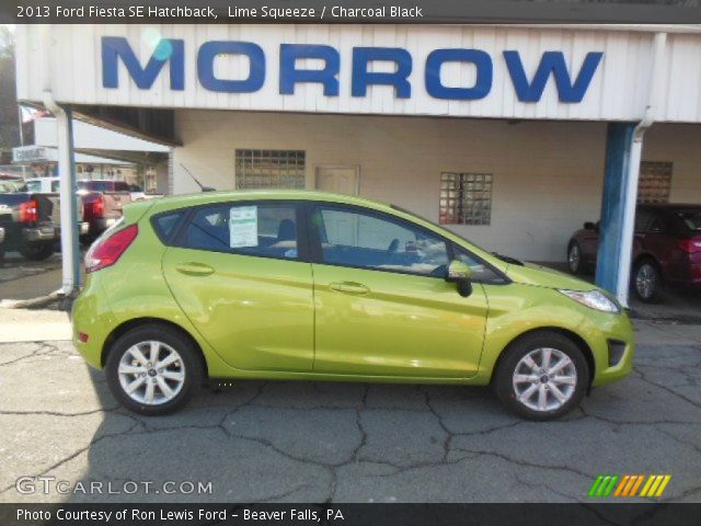 2013 Ford Fiesta SE Hatchback in Lime Squeeze