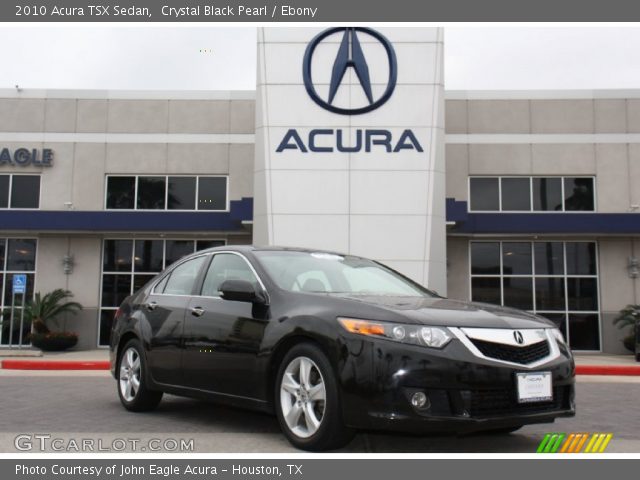 2010 Acura TSX Sedan in Crystal Black Pearl