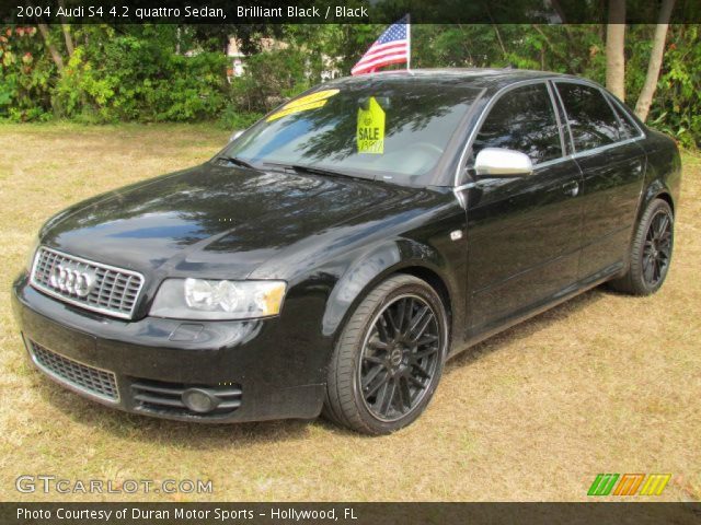 2004 Audi S4 4.2 quattro Sedan in Brilliant Black