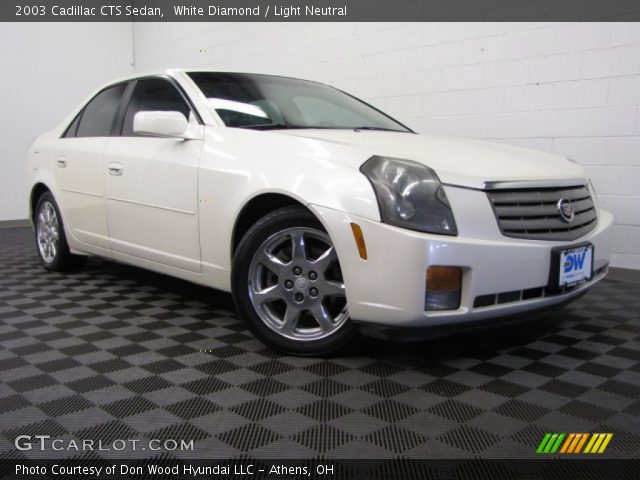 2003 Cadillac CTS Sedan in White Diamond