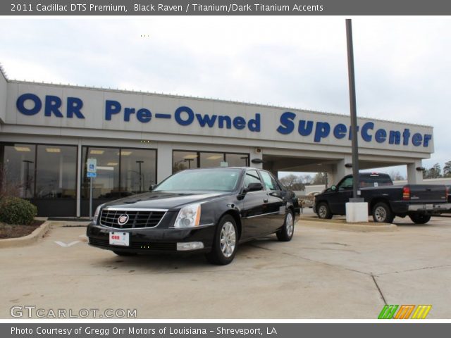 2011 Cadillac DTS Premium in Black Raven