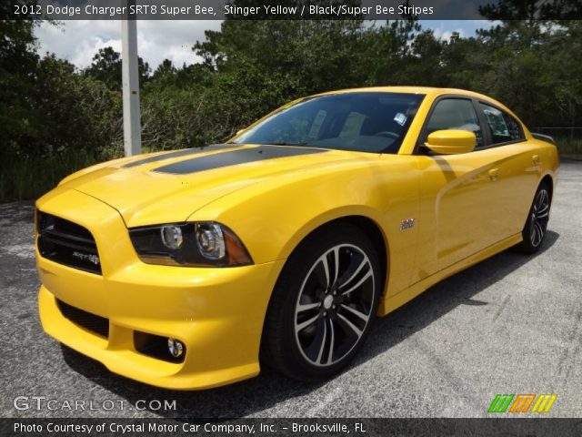 2012 Dodge Charger SRT8 Super Bee in Stinger Yellow