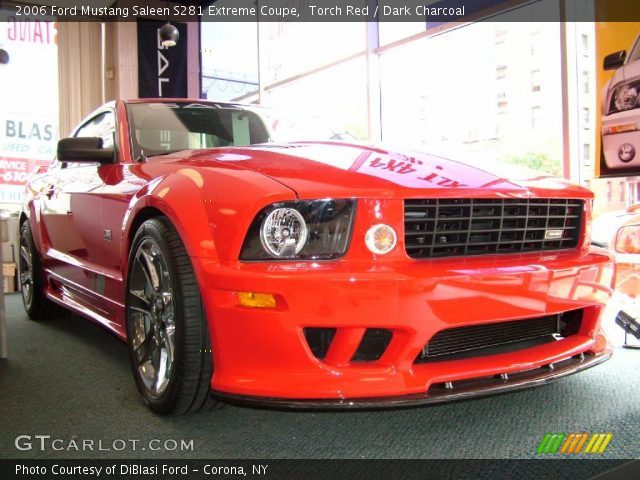 2006 Ford Mustang Saleen S281 Extreme Coupe in Torch Red
