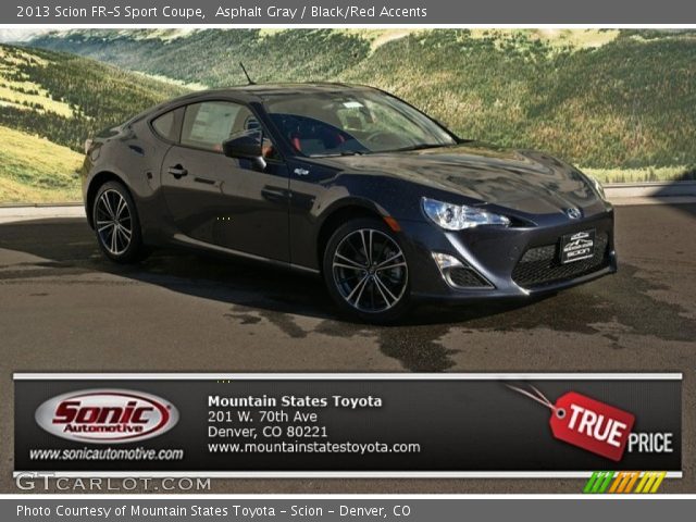 2013 Scion FR-S Sport Coupe in Asphalt Gray