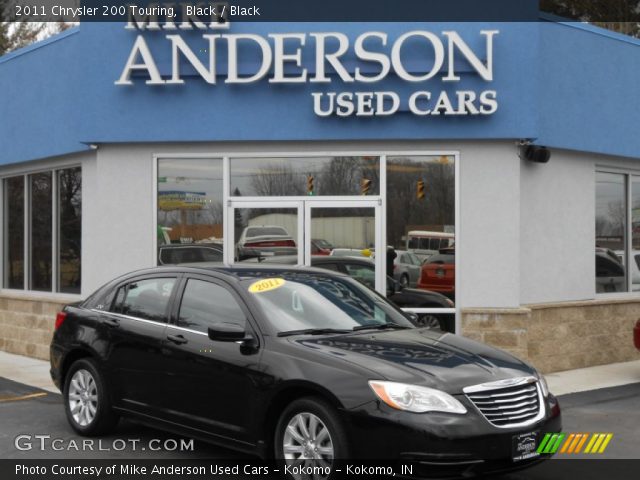 2011 Chrysler 200 Touring in Black
